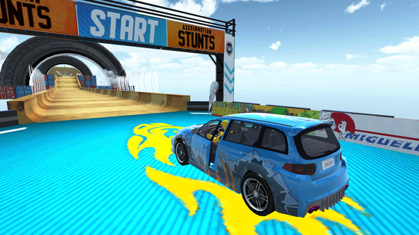 蜘蛛侠斜坡赛车3