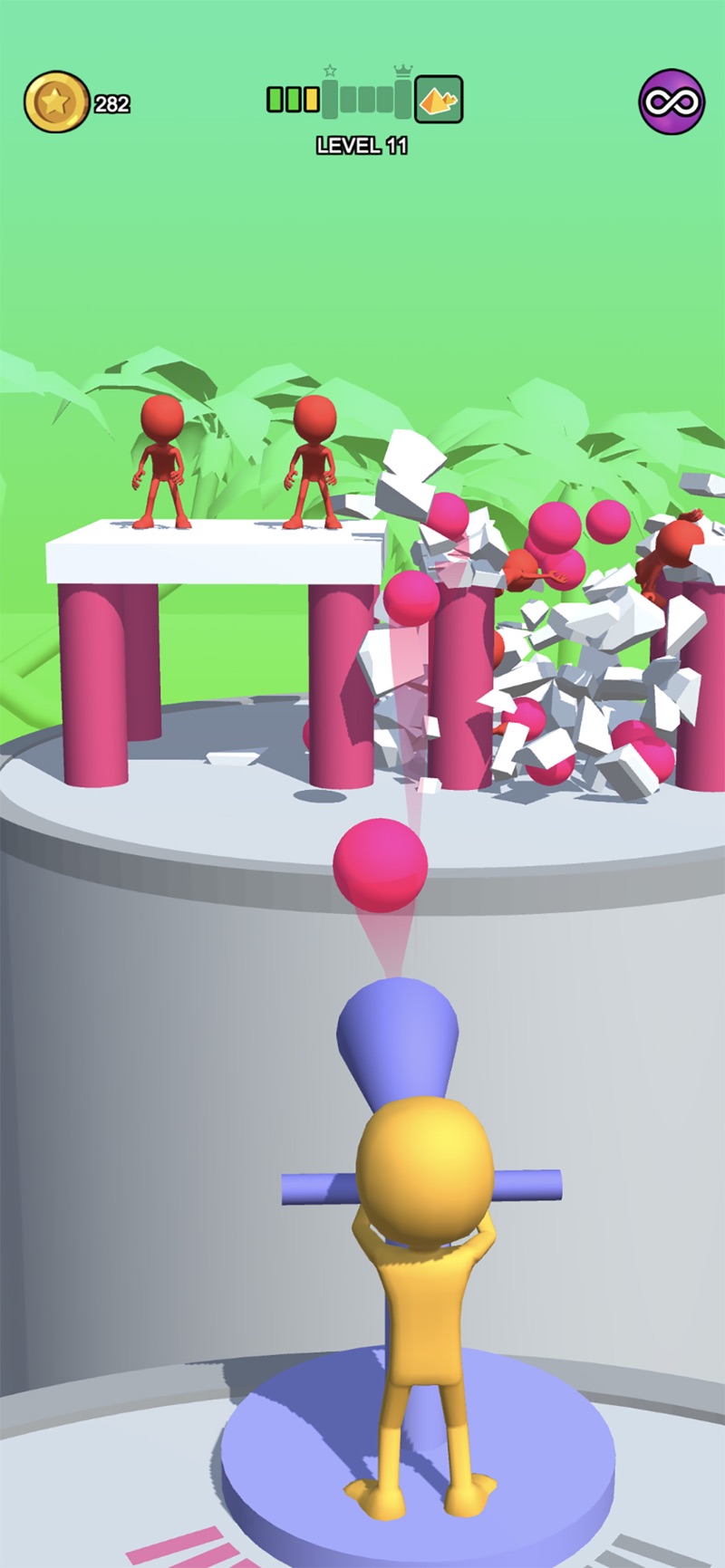射击粉碎球3D