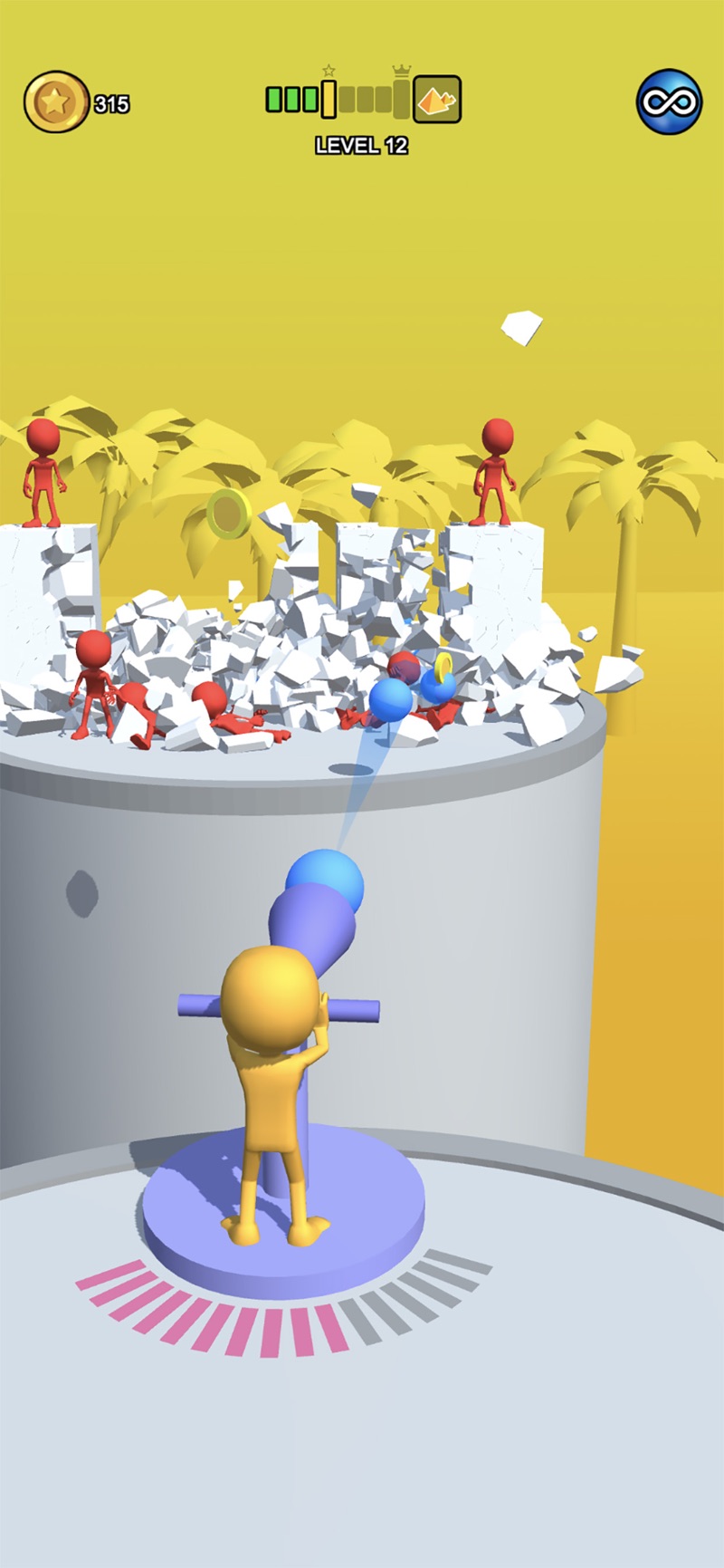 射击粉碎球3D