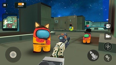 太空狼人吃鸡3D1