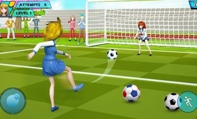 动漫女孩高中生活2