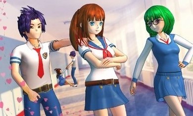 动漫女孩高中生活4