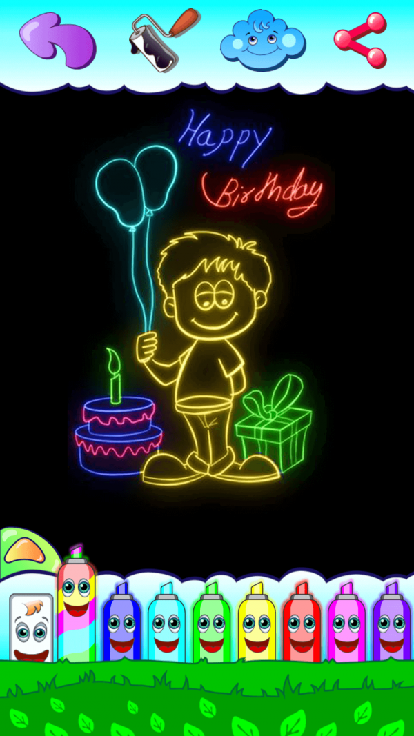 人鱼公主爱画画0