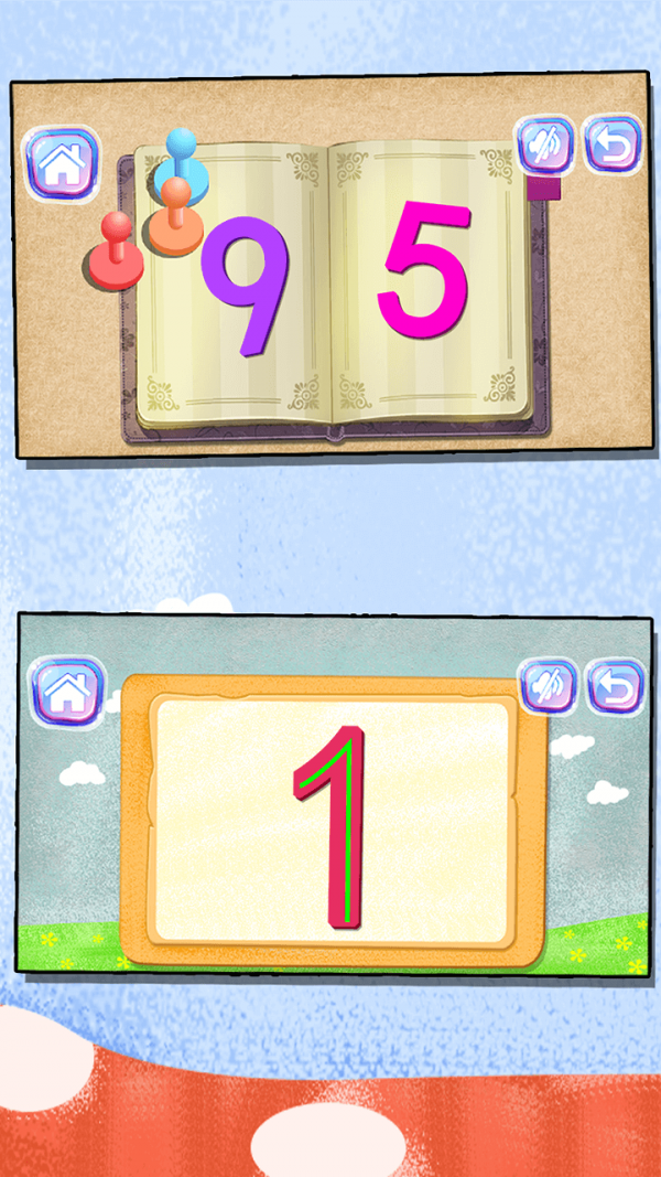 宝宝益智早教学数字3