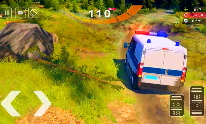 会跳跃的赛车游戏