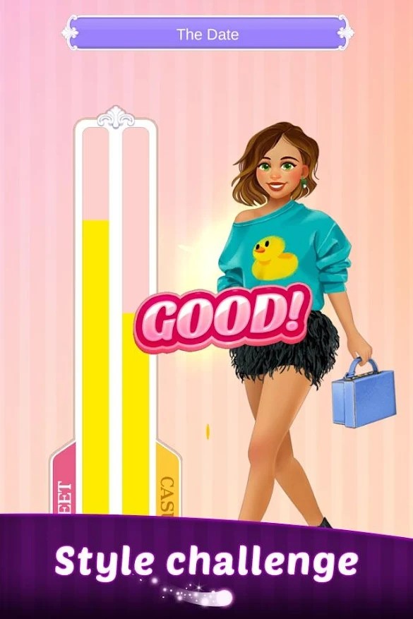 妮可的比赛装扮3