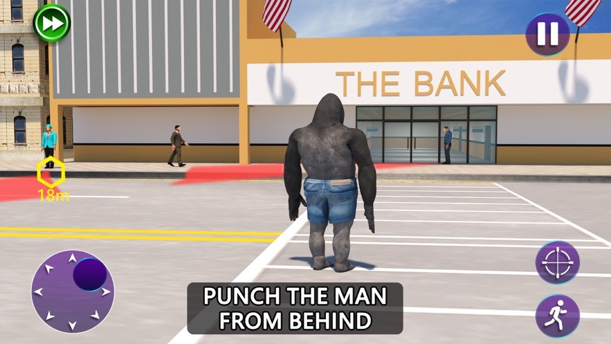 可怕的陌生人疯狂的大猩猩23