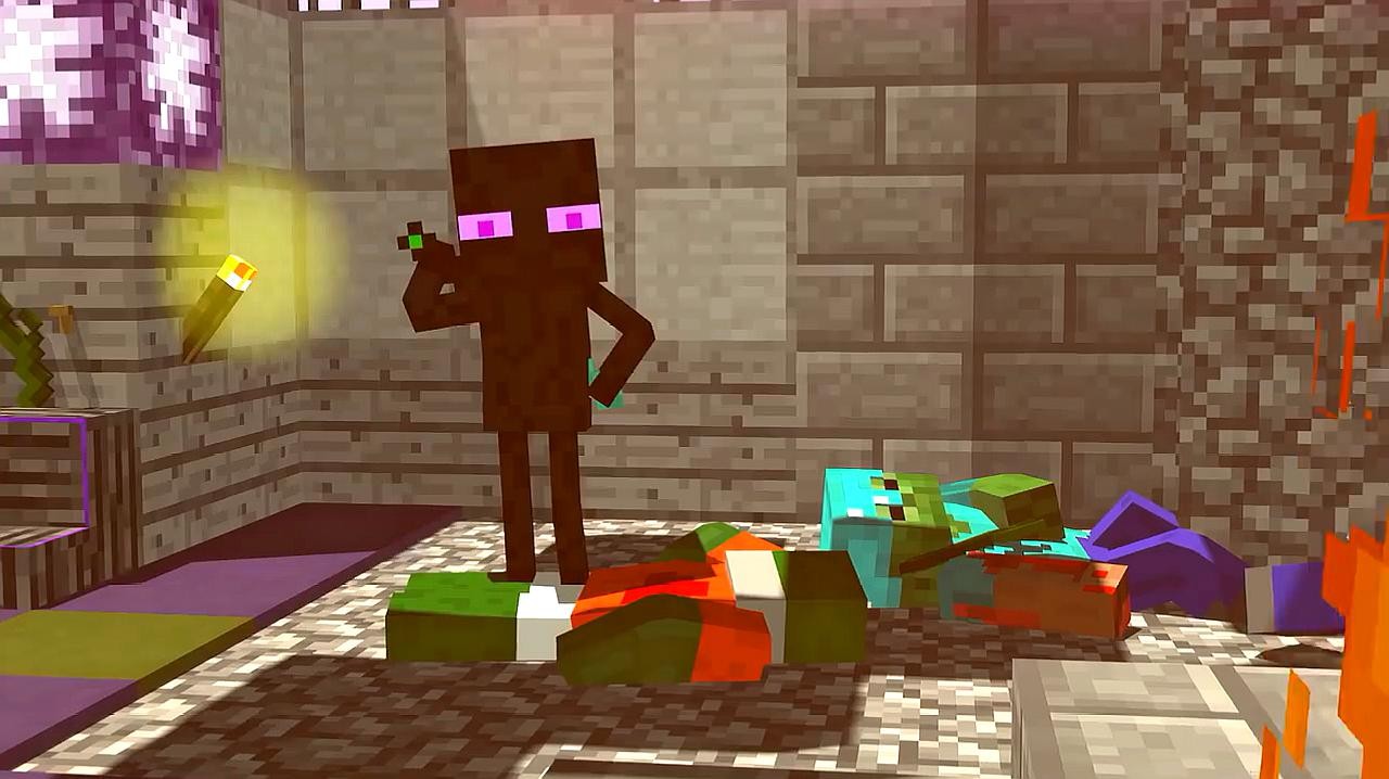 我的世界珍妮X苦力怕模组0