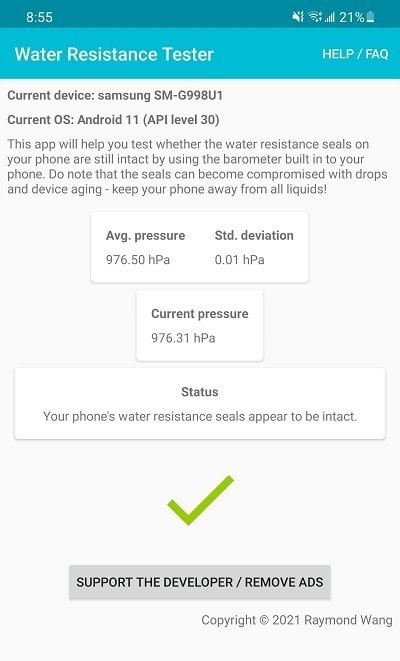 Water Resistance Tester0