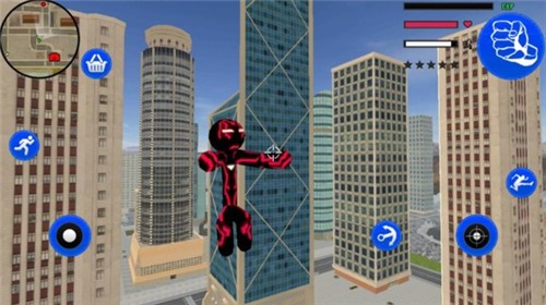 火柴人绳索红蜘蛛侠无限金币版2