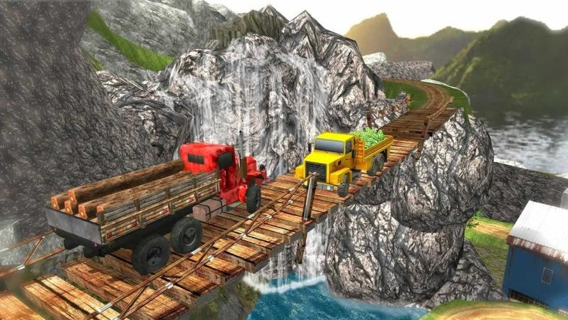 抖音卡车拉货游戏1