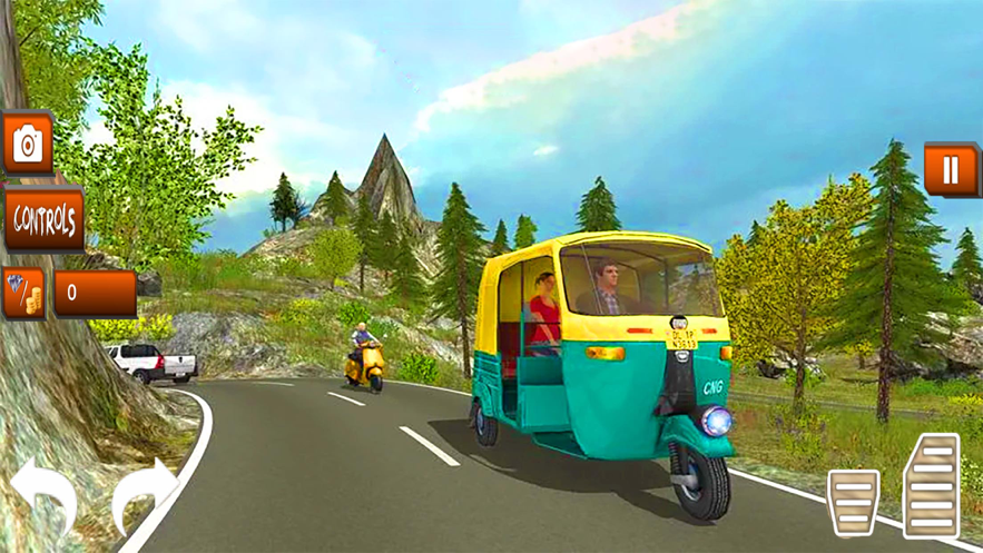 越野汽车黄包车驾驶2