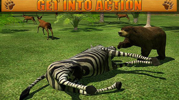 愤怒的熊的攻击1