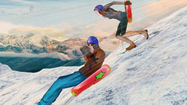 雪幻灯片游戏模拟器 3D1