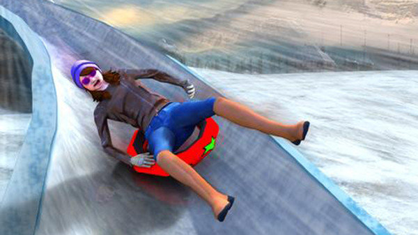 雪幻灯片游戏模拟器 3D4