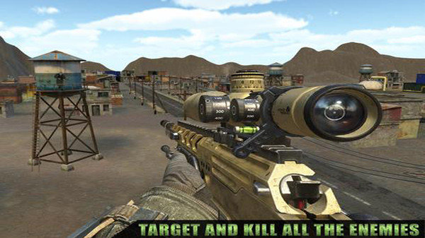 美国陆军狙击手射击2
