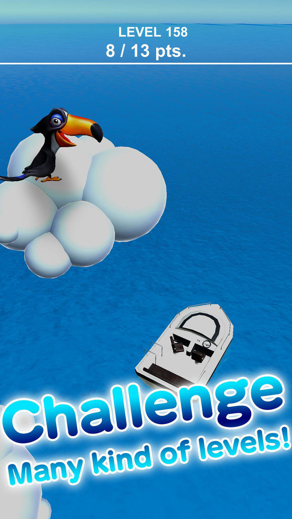 鲨鱼逃亡跳一跳1