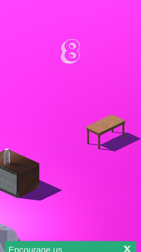 跳一跳翻转水瓶0