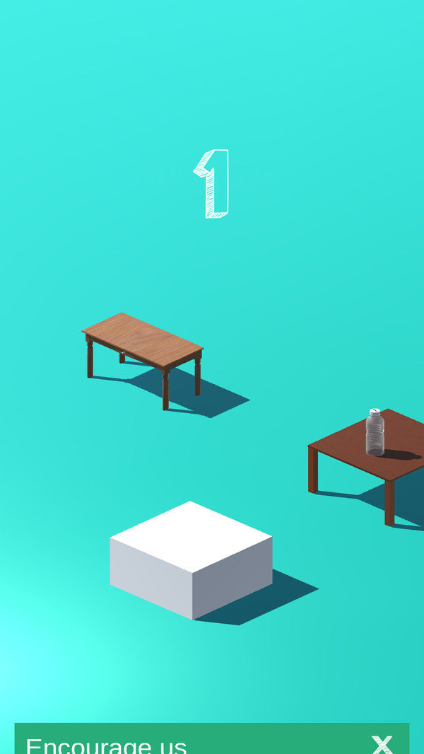 跳一跳翻转水瓶3