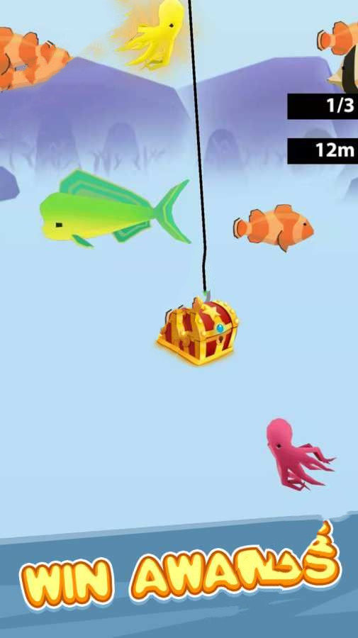 幸运钓鱼独钓寒江雪0