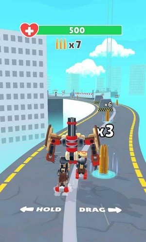 机器人跑酷射击0