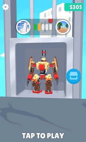 机器人跑酷射击2