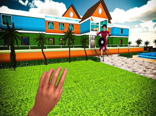 可怕的僵尸老师3D中文版2