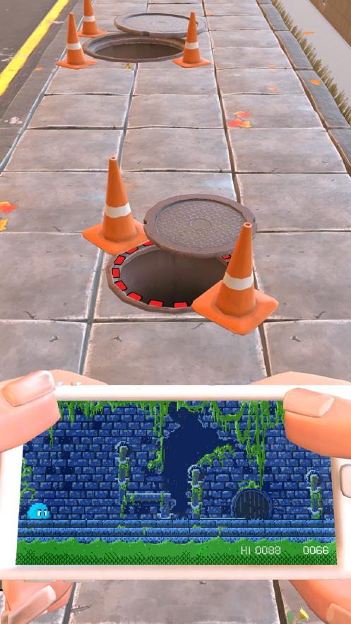 走路玩手机模拟器1