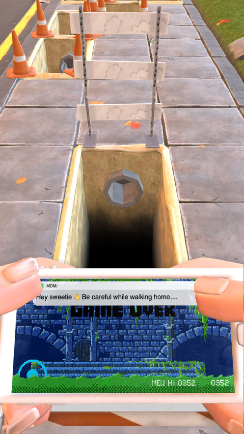 走路玩手机模拟器4