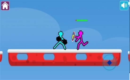 火柴人棍子英雄打仗1