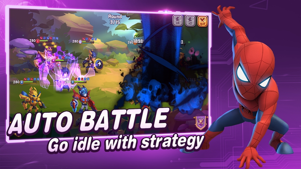 AFK计划英雄小队战斗2