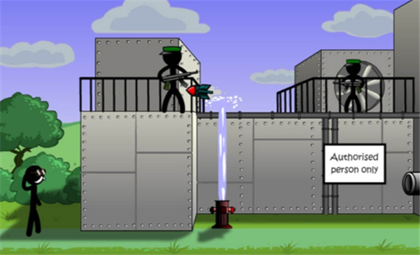 城市拯救行动火柴人英雄1