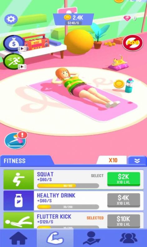 放置美丽女孩游戏