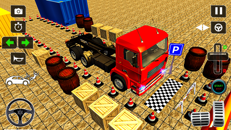 2021年货车停车场2