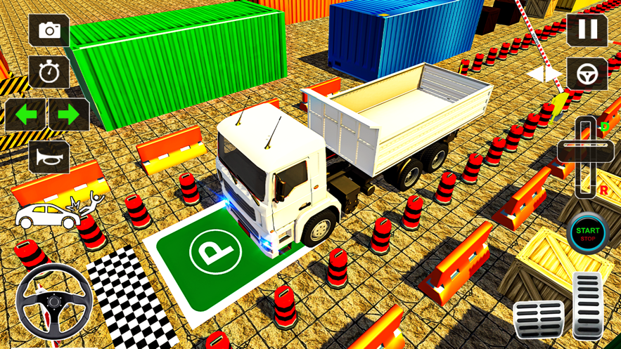 2021年货车停车场3