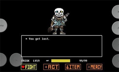 三角符文sans战2