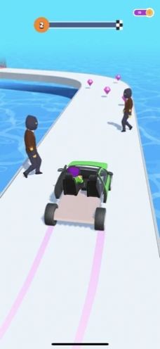 组装汽车行驶3D2