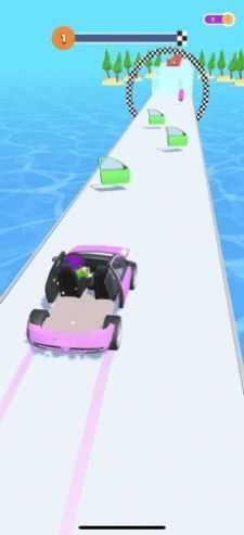 组装汽车行驶3D4