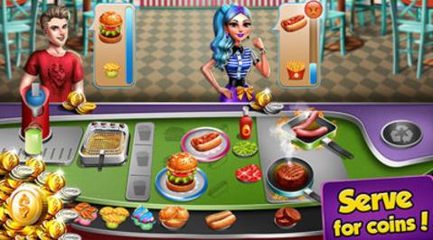 营业快餐厅无限金币版