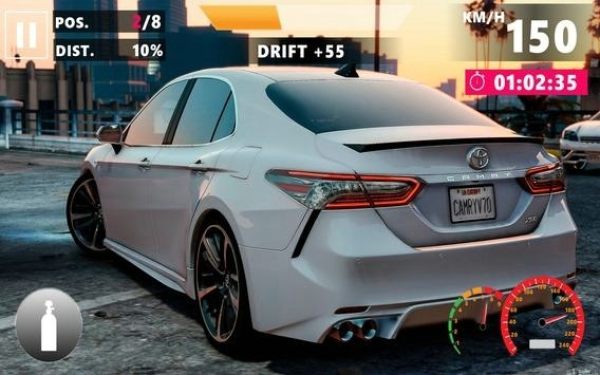 凯美瑞混合动力车驾驶0