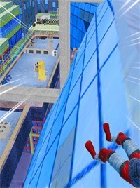 屋顶特技翻转和奔跑3D1