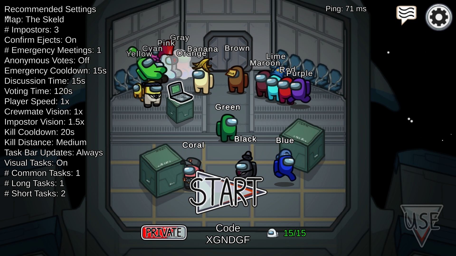 Among us100个手雷模式1