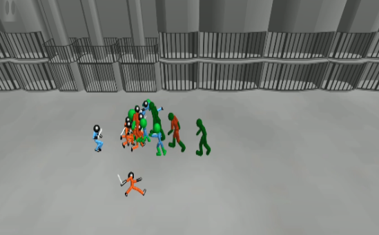 火柴人战斗模拟器僵尸监狱版