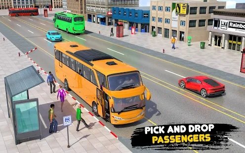 公交车巴车城市驾驶模拟1