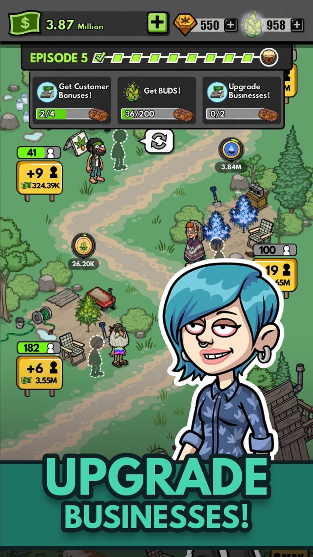 芽农场空闲大亨0