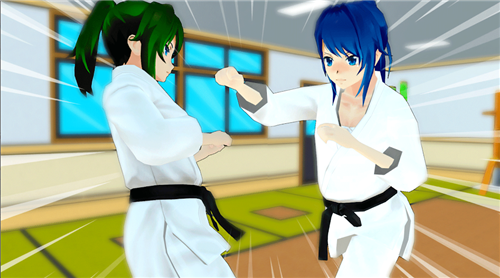 动漫高中女生3D生活1