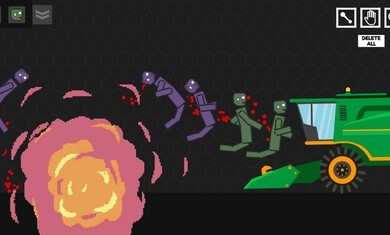 僵尸游乐场2沙盒模拟器0