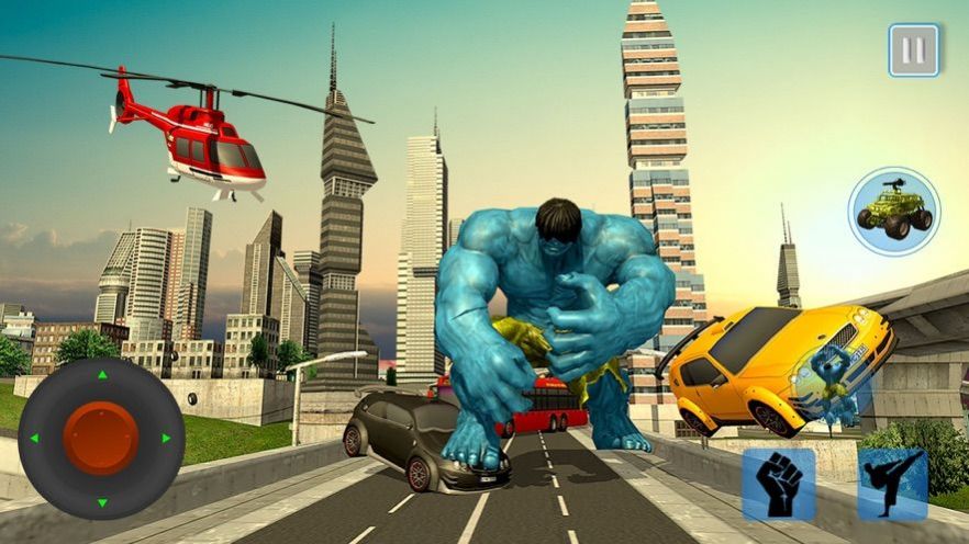 怪物超级英雄市战斗0