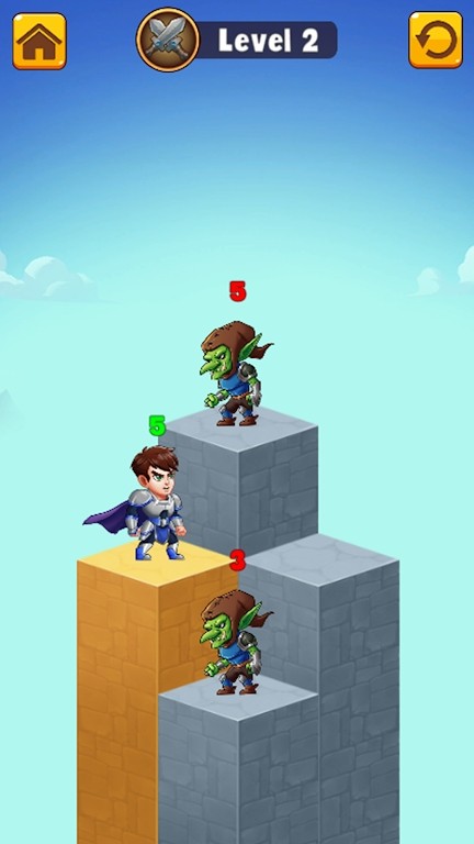 英雄金字塔谜题0