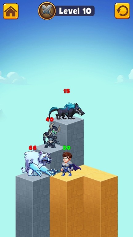 英雄金字塔谜题1